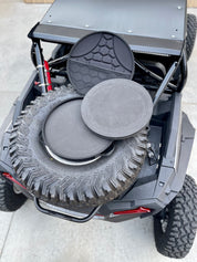 REVOLVE Spare Tire Mounted Storage