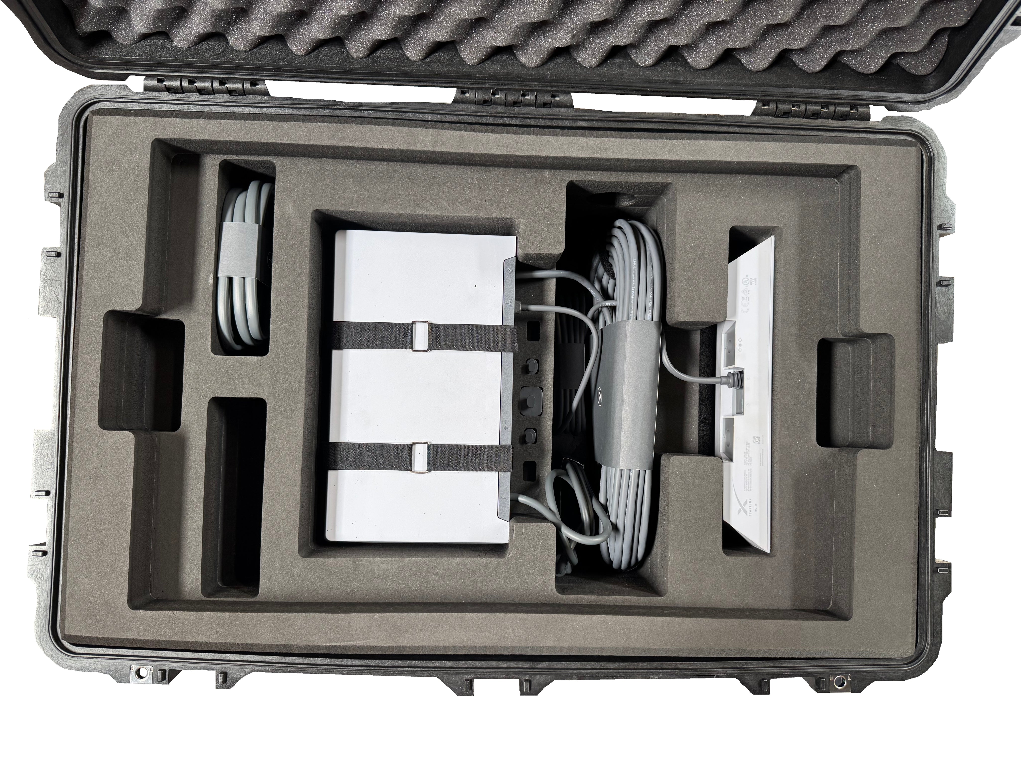 Performance (Gen3) Storage Case with Ports and Quick Release Dish Mount
