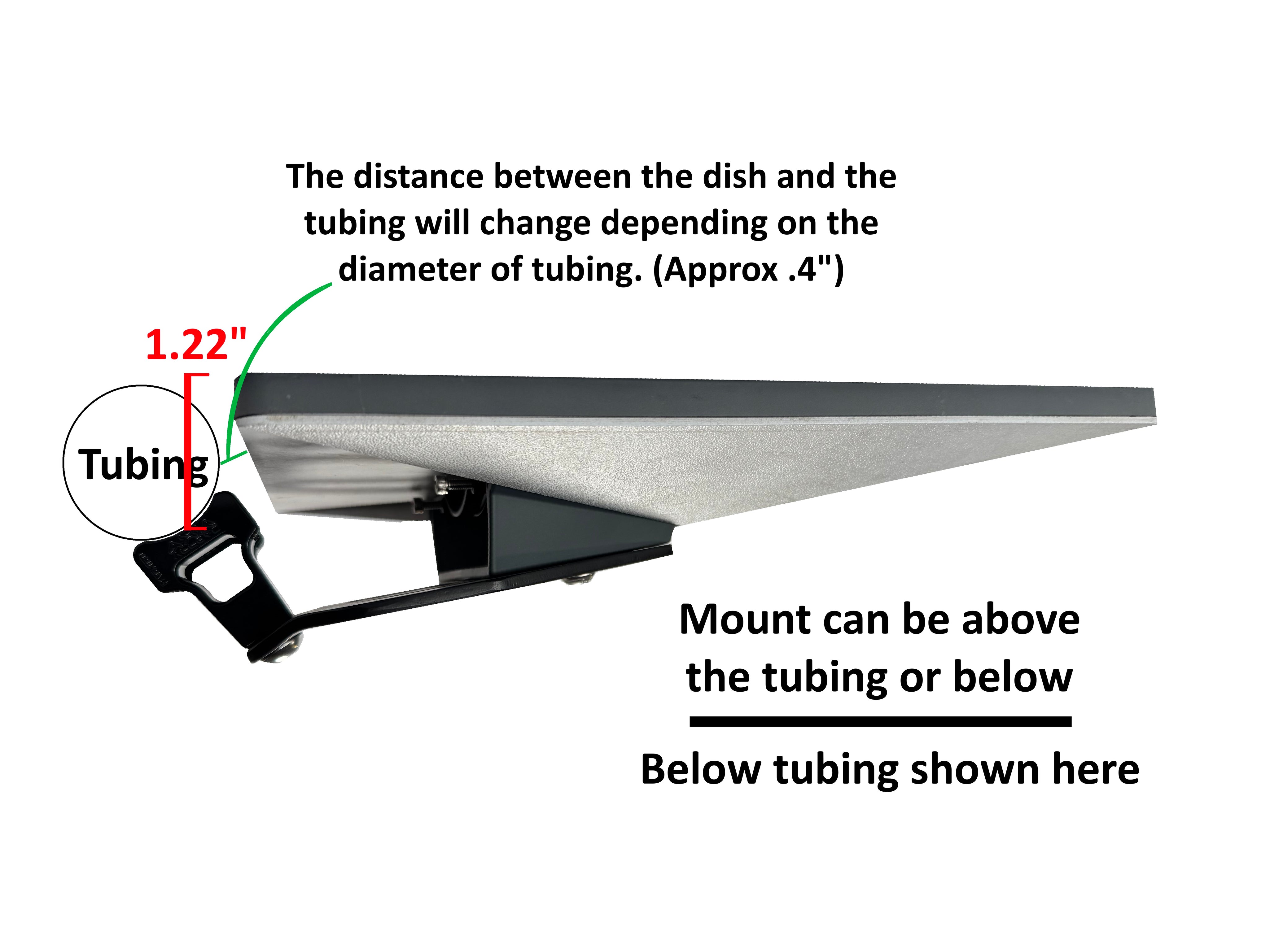 Starlink Mini Tube Mount
