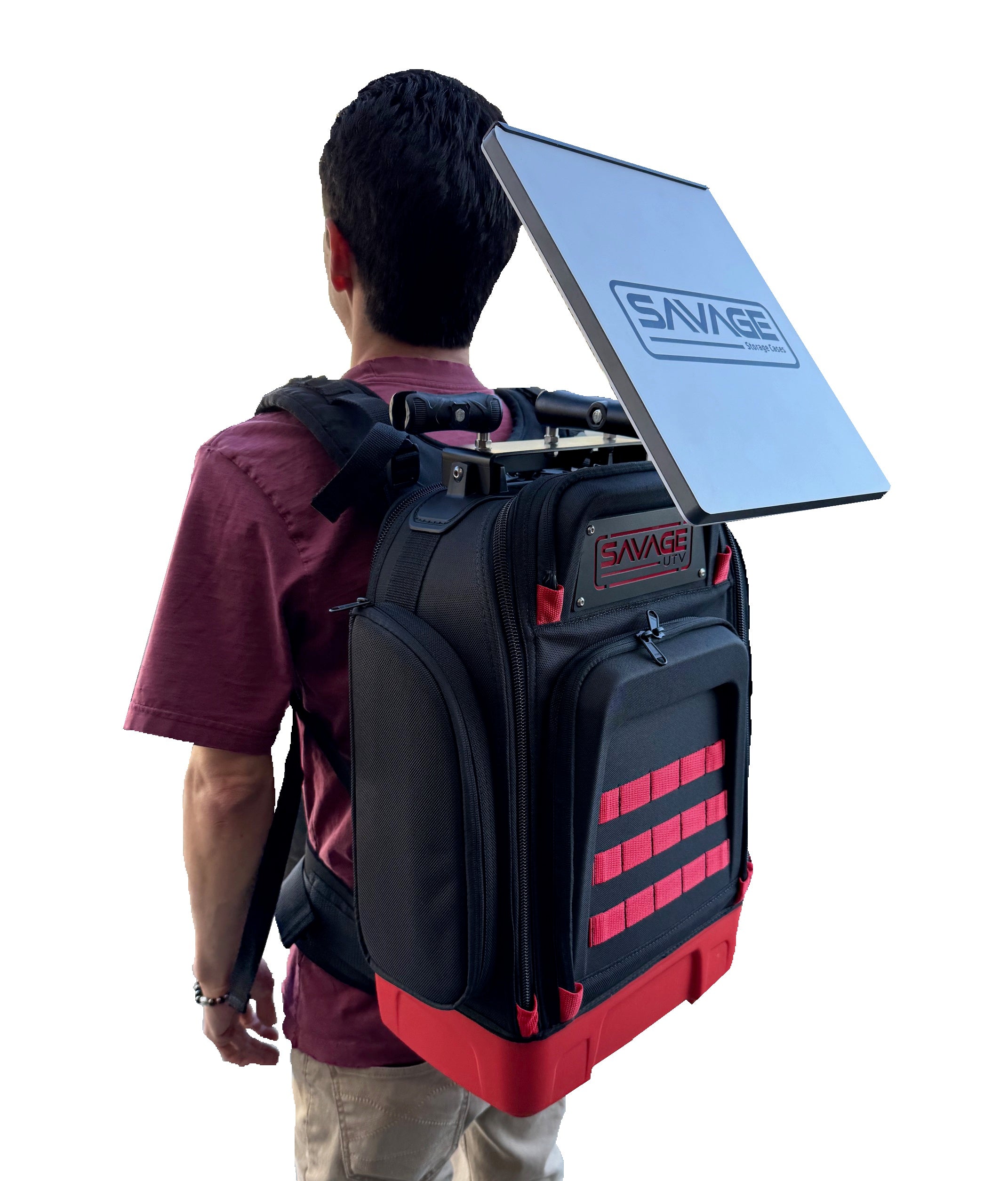 backpack with battery for laptop Starlink Battery Powered Backpack