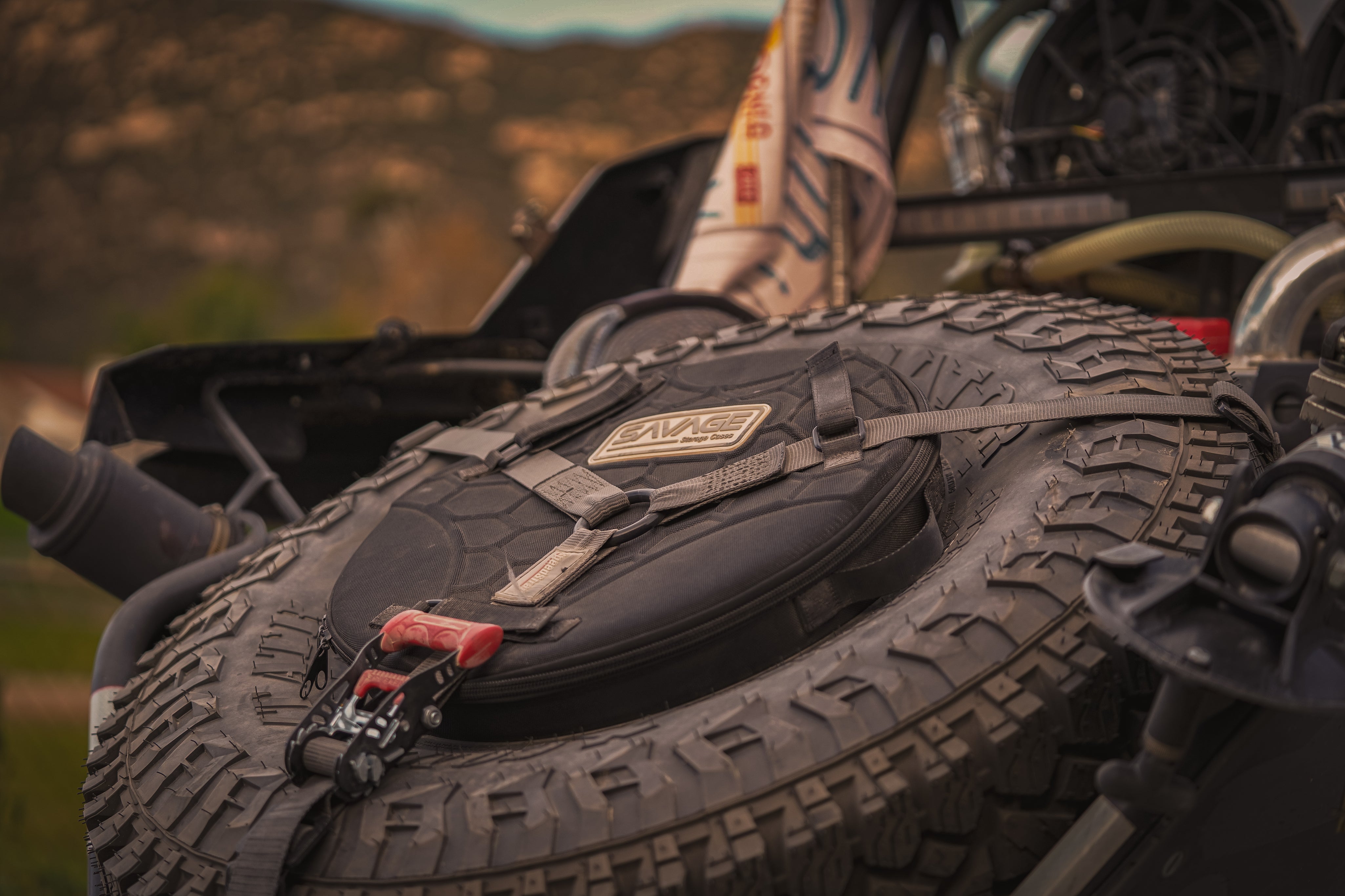 REVOLVE Spare Tire Mounted Storage