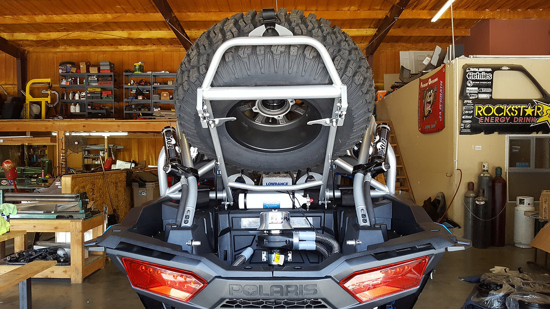 Madigan Motorsports Polaris RZR Spare Tire Rack