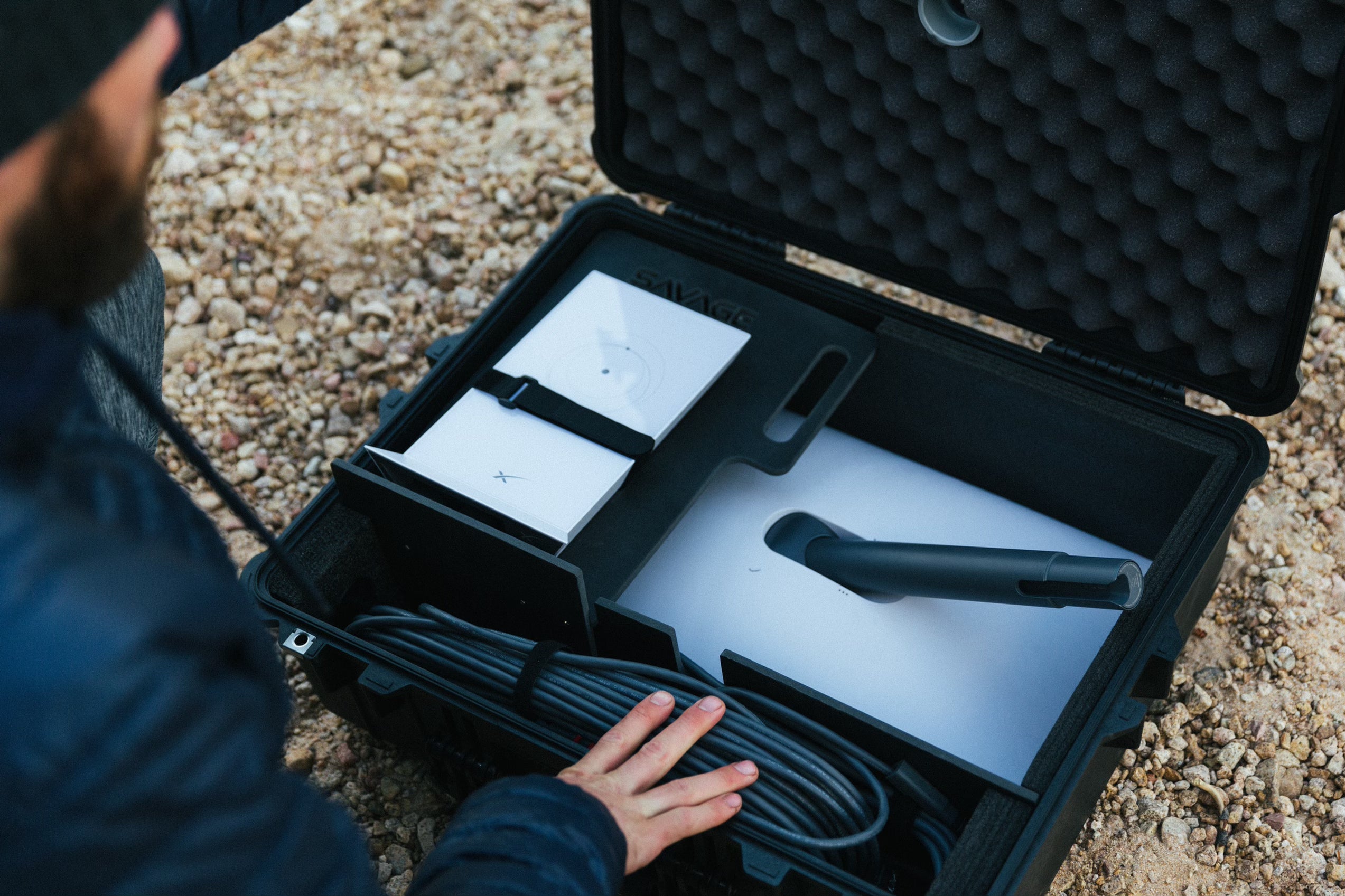 Oniissy voor STARLINK Mini Kit Reistas Harde Draagtas Waterdichte Opbergdoos voor Starlink-Kit Waterdichte Opbergdoos Oniissy voor STARLINK Mini Kit Reistas Harde Draagtas Waterdichte Opbergdoos voor Starlink-Kit Waterdichte Opbergdoos