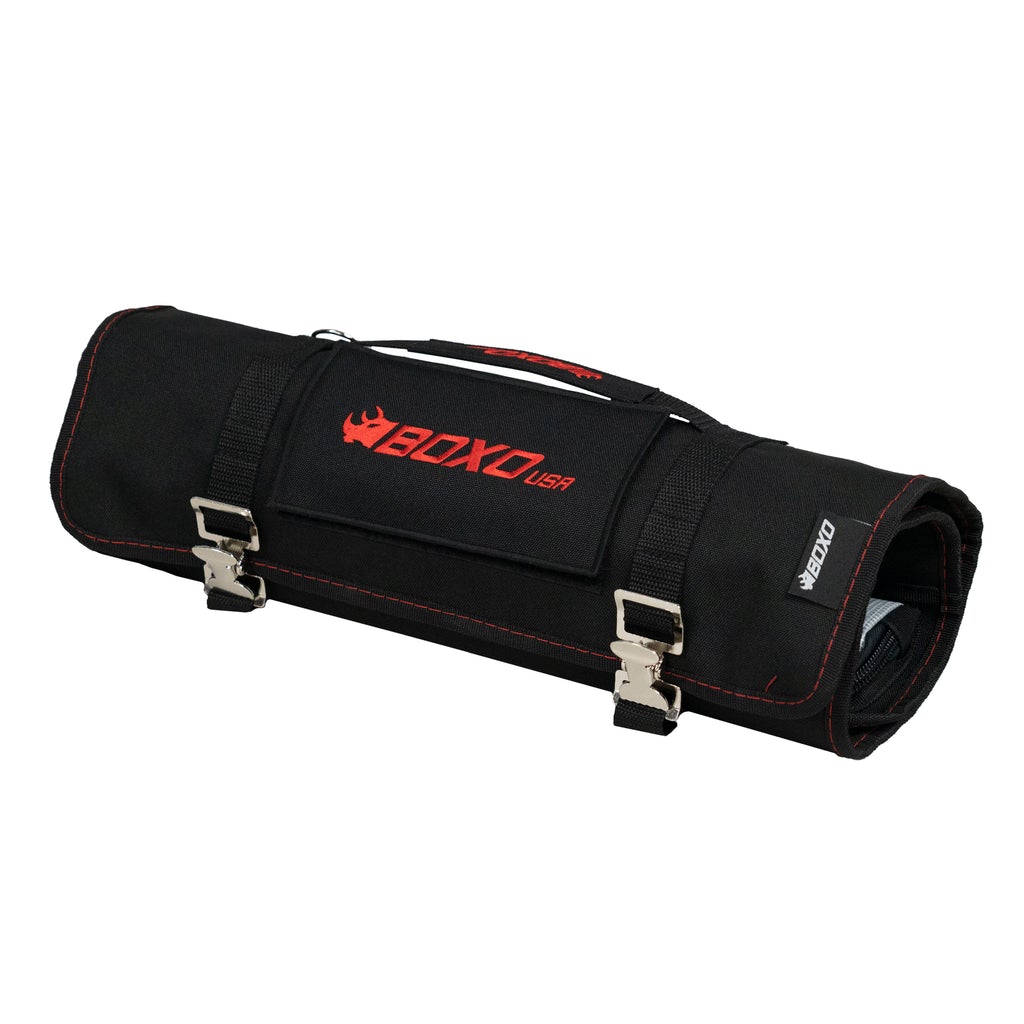 BoxoUSA Off-Road Tool Bag with Tool Roll