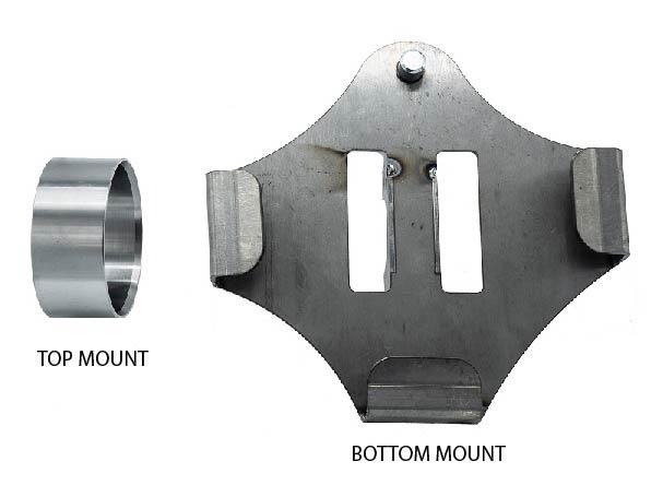Weld-On Chassis Mount Kit - Manual or Electric Jack