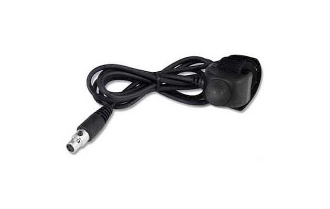 Velcro Mount Grab Bar Push to Talk (PTT) with Straight Cord for Intercoms